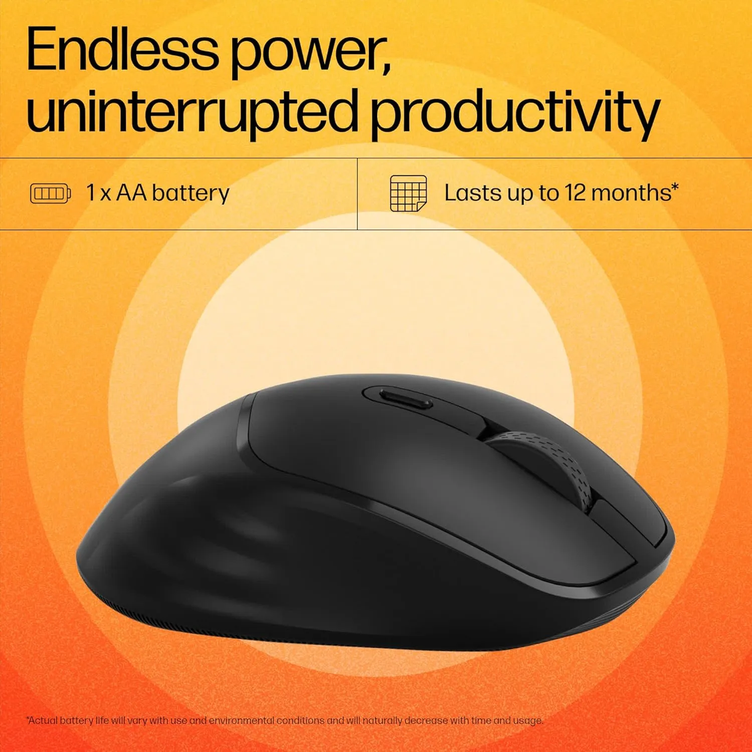 HP Wireless Mouse M120 view 5
